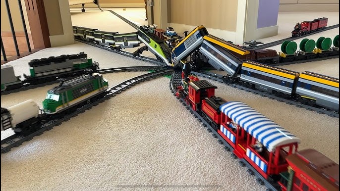 Pista de Trem - Locomotiva de Carga - Train Express - 140cm -  superlegalbrinquedos