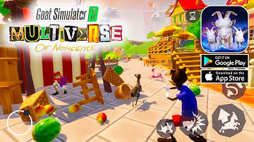 Goat Simulator 3 – Multiverse (Official Launch) Gameplay Walkthrough Part 1 Android & IOS!