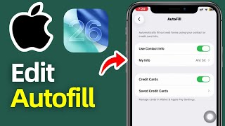 How To Edit Autofill On iPhone!