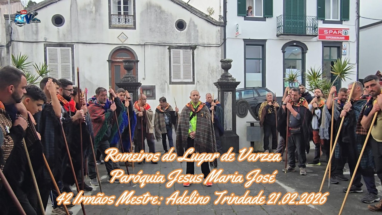 Romeiros Lugar da Várzea Paróquia Jesus Maria José 42 Irmãos Mestre Adelino Trindade  21 02 2026