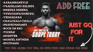 best  gym playlist telugu || telugu workout songs || workout music || gym motivation || fit teens||