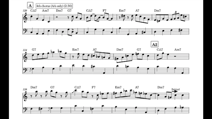 Transcription: Campbell Ryga & Ken Lister; I've Ne...