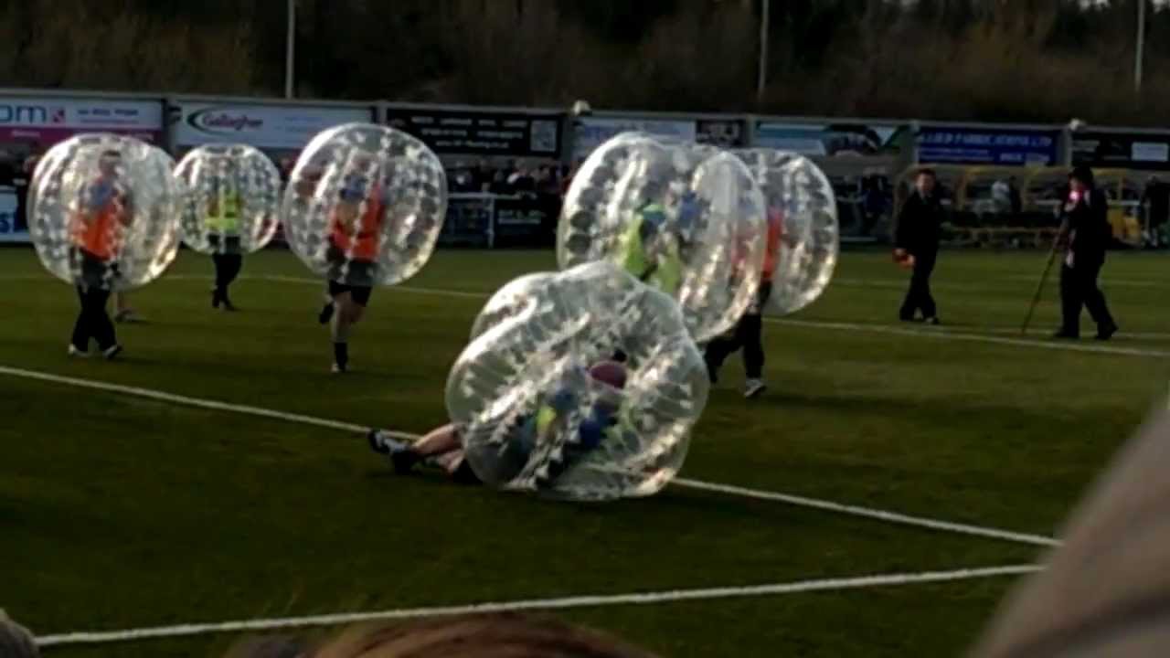 Bubble Football Maidstone United Half Time. YouTube