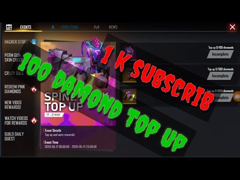 1 k subscriber garena free fire live streaming 100 ...