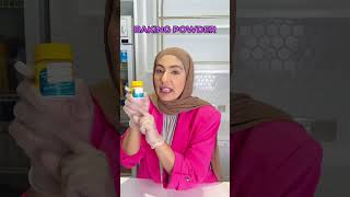 IS BAKING SODA THE SAME OR DIFFERENT AS BAKING POWDER? #shorts