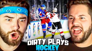 KingWoolz Reacts to BRUTAL HOCKEY HITS For The First Time!! (w\/ Mike)