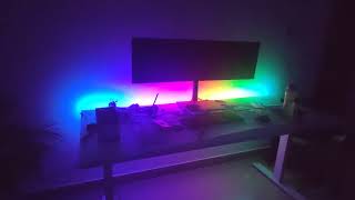 RGB Set-up | Desqoo Smart Desk Set-up | RGB Pixel LED screenshot 5
