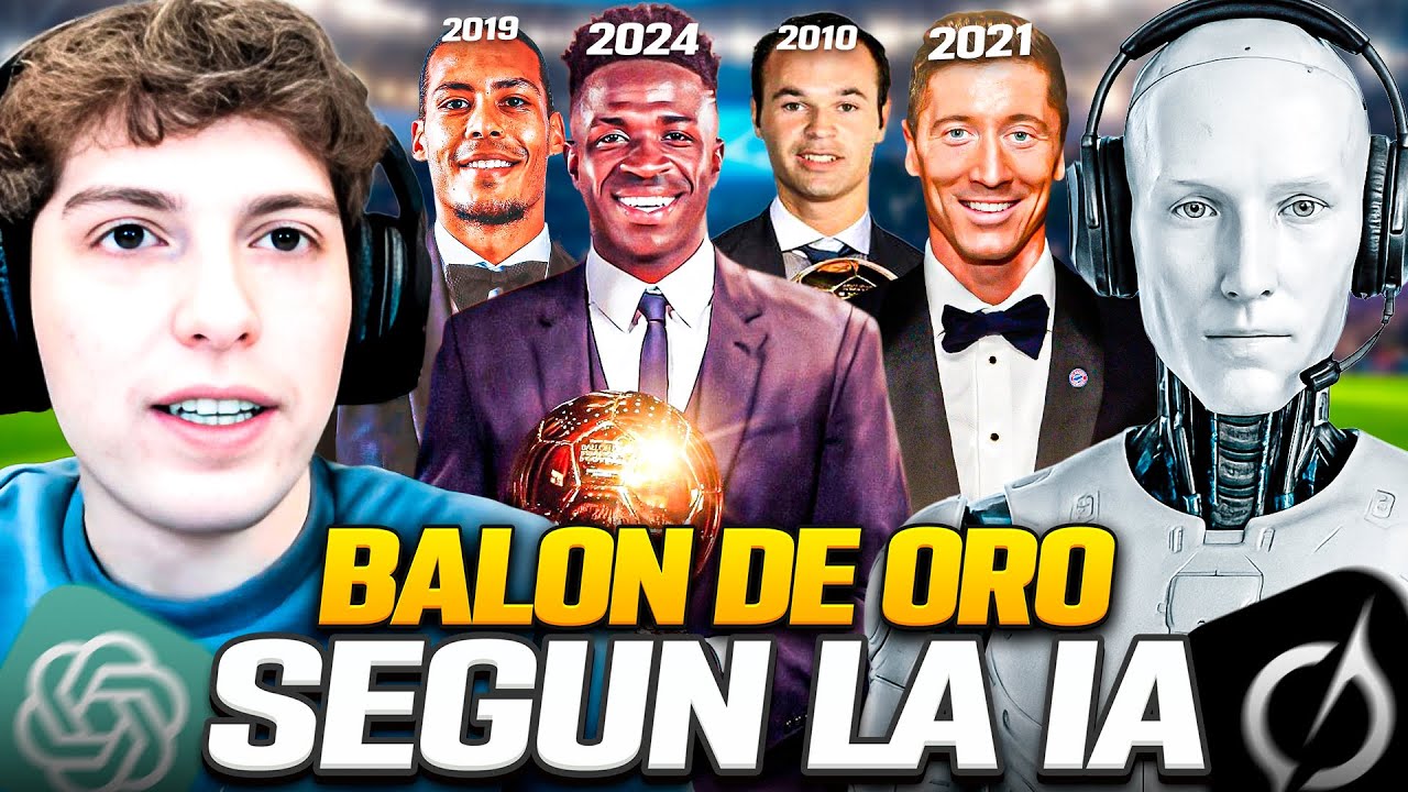 DAVOO XENEIZE REACCIONA AL GANADOR DE CADA BALON DE ORO ELEGIDO POR LA IA (2025)