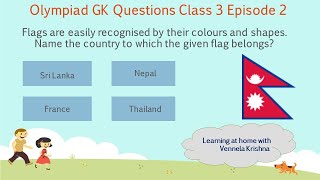 GK Olympiad Quiz(IGKO) for Class 3 (Level 1 & Level 2 exams) Episode 2