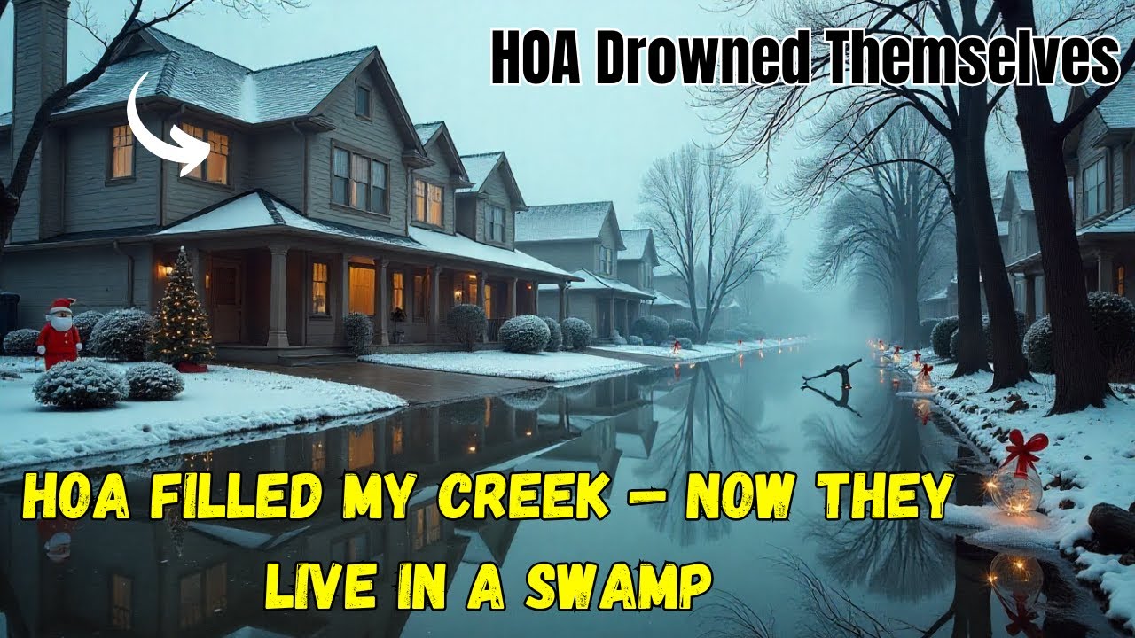 HOA Filled My Creek with Concrete — Now Their Million-Dollar Homes Sit in a Swamp