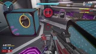 Splitgate Beta Gameplay PC (2021) *INSANE* Team Shotty Snipers