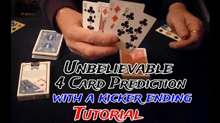Cheeky Prediction Card Trick Tutorial. 