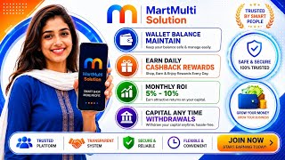 MartMulti Solution Business Plan 2026 | MultiPay Mart ROI & Cashback Income Full Details