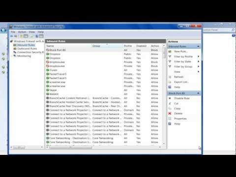 Video: Làm cách nào để mở cổng TCP trong Windows 7?