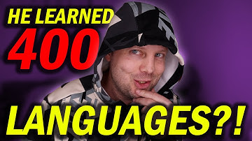 He Is The GREATEST Hyperpolyglot To Ever Exist