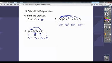 Multiply Polynomials - Section 9.2