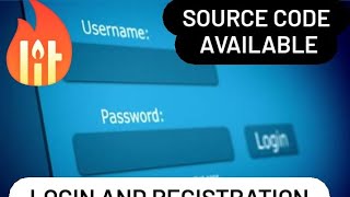 Login and registration form in html and css in tamil - Html mini projects in tamil - Free - Youtube