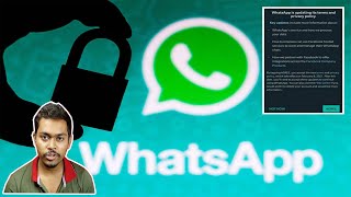 WhatsApp Policy Agree Nahi Ki To Ye Hoga ⚡15 May Ke Baad Kya What's app privacy policy |STP| Update