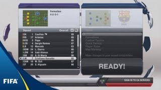 FIFA 13 tutorial: Playing with Real Madrid