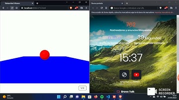 Networked Aframe Physics