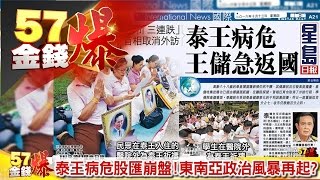 泰王病危股匯崩盤!、大陸進出口亂流?《57金錢爆》2016.1013