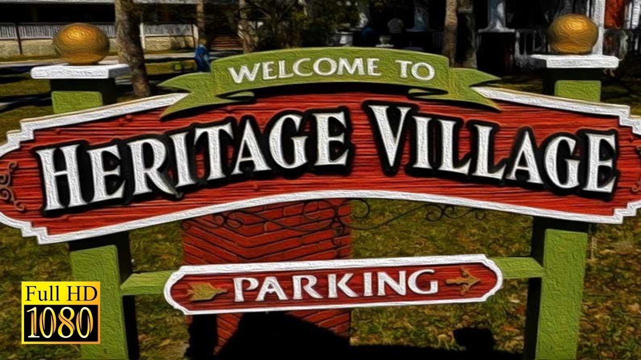 The Heritage Village Shopping District in Crystal River, Florida - Classic Historic District