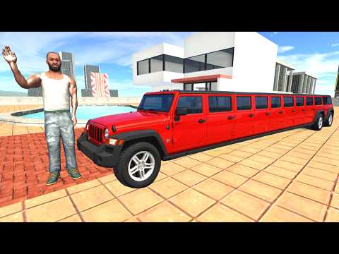 Franklin Found Longest Cars in Indian Bike Driving 3D