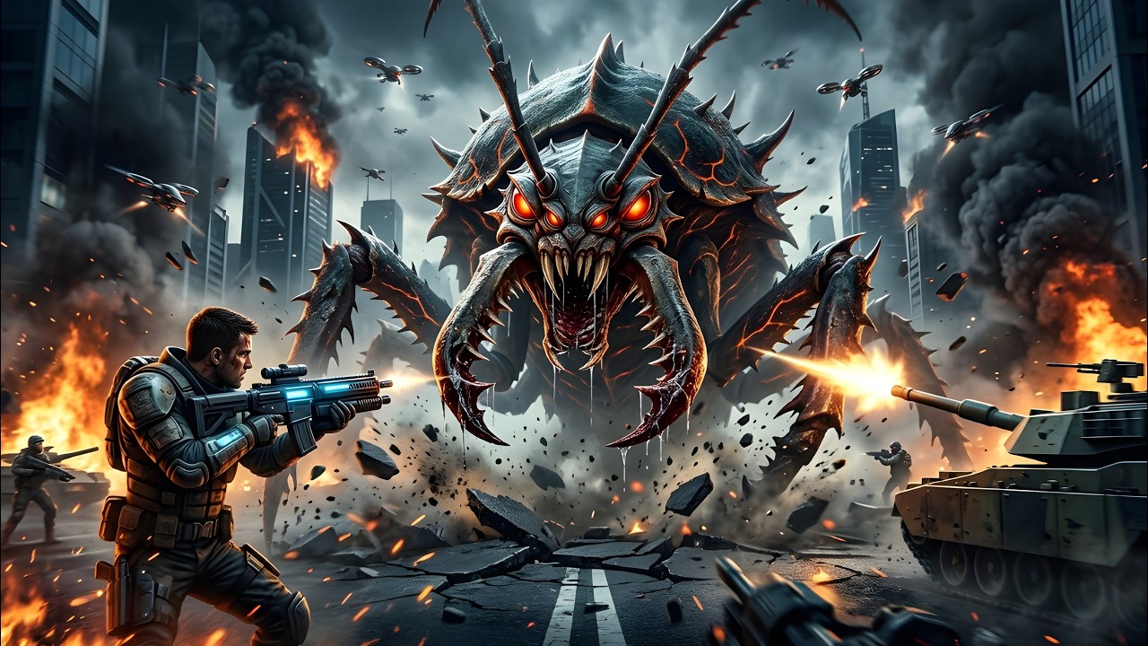 Giant Alien Insects from Subsoil Attacked a Human Colony… They paid for ...