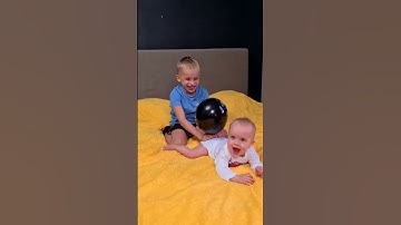 Thumbnail of Funny baby farted!🤣🥰🍼 #shorts #tiktok #comedy #damus  DaMus Family