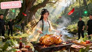【IN DUB】💪🏻👧🏻 18-year-old girl kills an ancient god with her bare hands, then grills it🍗😋!