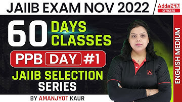 JAIIB Nov 2022 | JAIIB PPB English Medium | JAIIB Selection Series Class 1