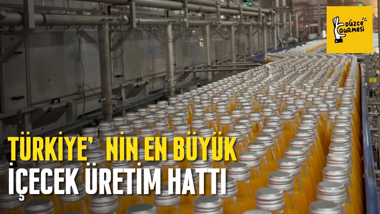 Türkiye’nin Yerli İçecek Devi Oğuz Gıda’nın Dev Üretim Tesisi | Sarıyer Kola & Juss Meyve Suyu