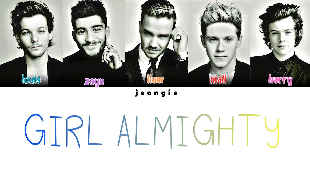 One Direction - Girl Almighty (Color Coded - Lyric) 