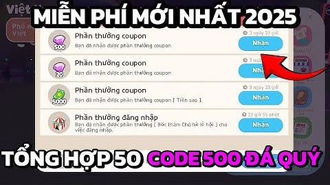 Tổng Hợp 50 Code 500 Đá Quý Play Together Từ Nhà Phát Hành Update | Mới Nhất 2025 Còn Sử Dụng Được