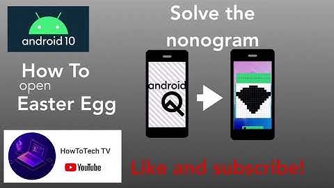 How to play android 10 easter egg