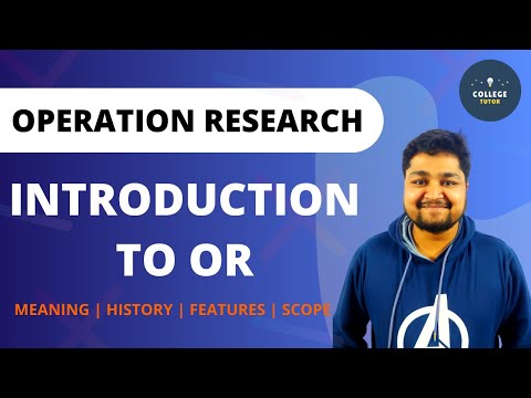 Introduction to Operation Research | Importance | History | Scope of Operation Research