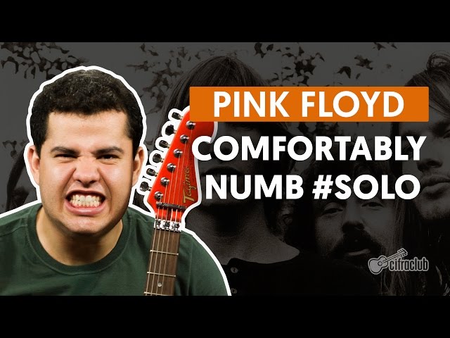 Comfortably Numb - Pink Floyd (How to Play - Guitar Solo Lesson) class=