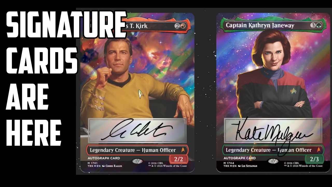 🚀 Magic: The Gathering x Star Trek FIRST LOOK! Everything
