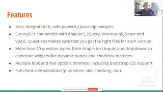Questions: a Python form library for powerful, javascript-rendered forms - Carlos de la Guardia