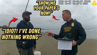 Federal Document Check at Beach Leads to Unexpected Public Encounter
