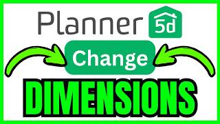 How To CHANGE DIMENSIONS In Planner 5D (QUICK & EASY) 2026