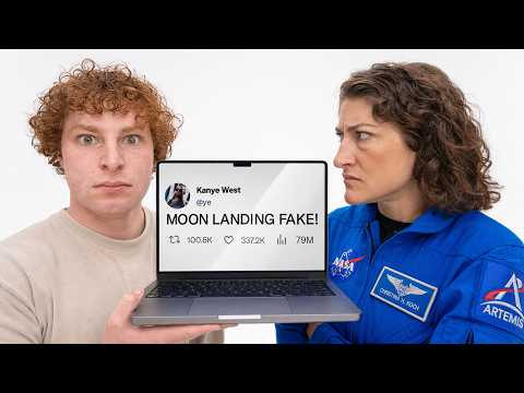 I Got NASA Astronauts to React to EVERY Conspiracy...