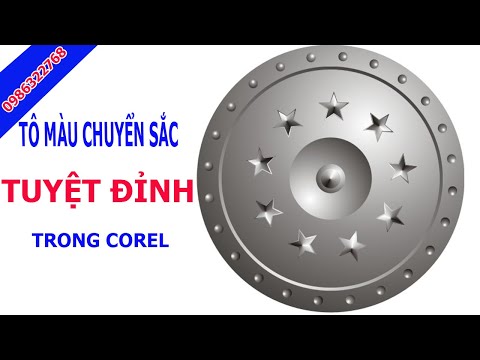 Tô màu chuyển sắc tuyệt đỉnh trong corel | Corel Hai Phong | Học thiết kế quảng cáo