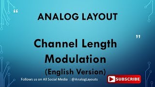 Celebrity Channel Length Modulation - English Version Profile
