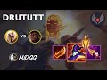 MID.GG: [ drututt ] Kayle TOP vs K'Sante | EUW GRANDMASTER | LOL Season 2025