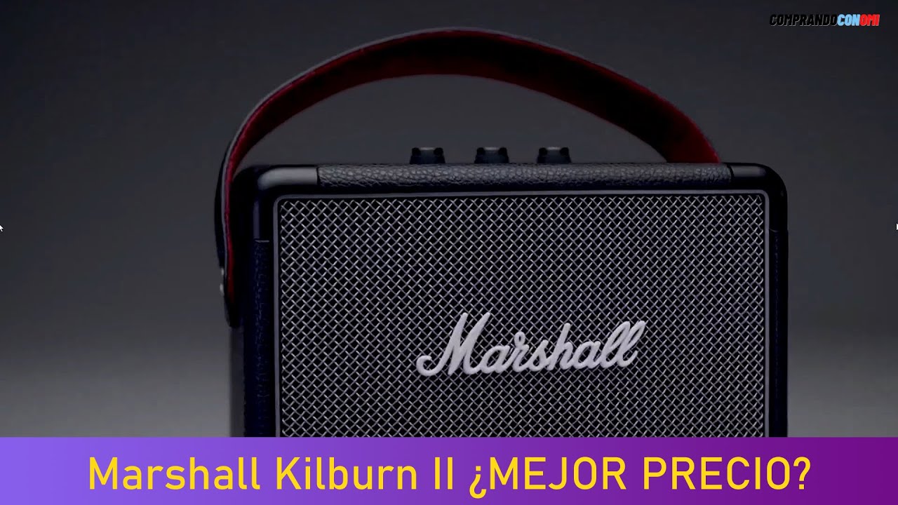 Parlante Marshall Tufton Bluetooth - Negro/Latón