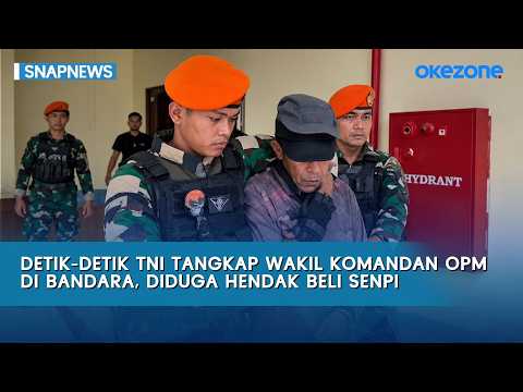 TNI Arrests OPM Deputy Commander Abdon Kisamdu at Airport, Allegedly Seeking to Purchase Weapons