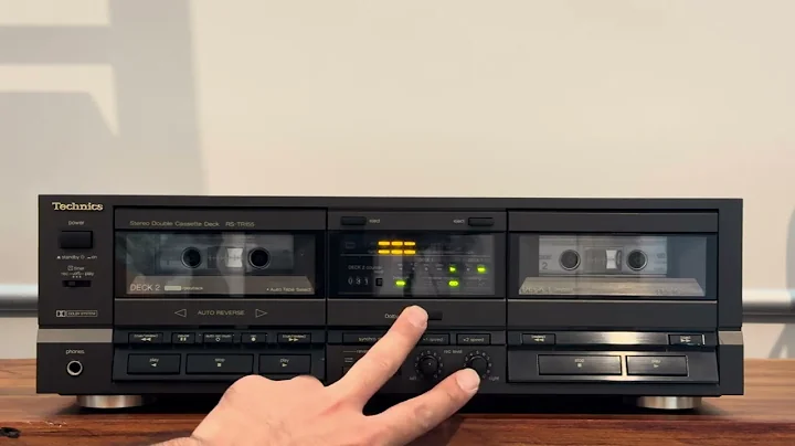 Technics RS-TR155 Dual Cassette Deck