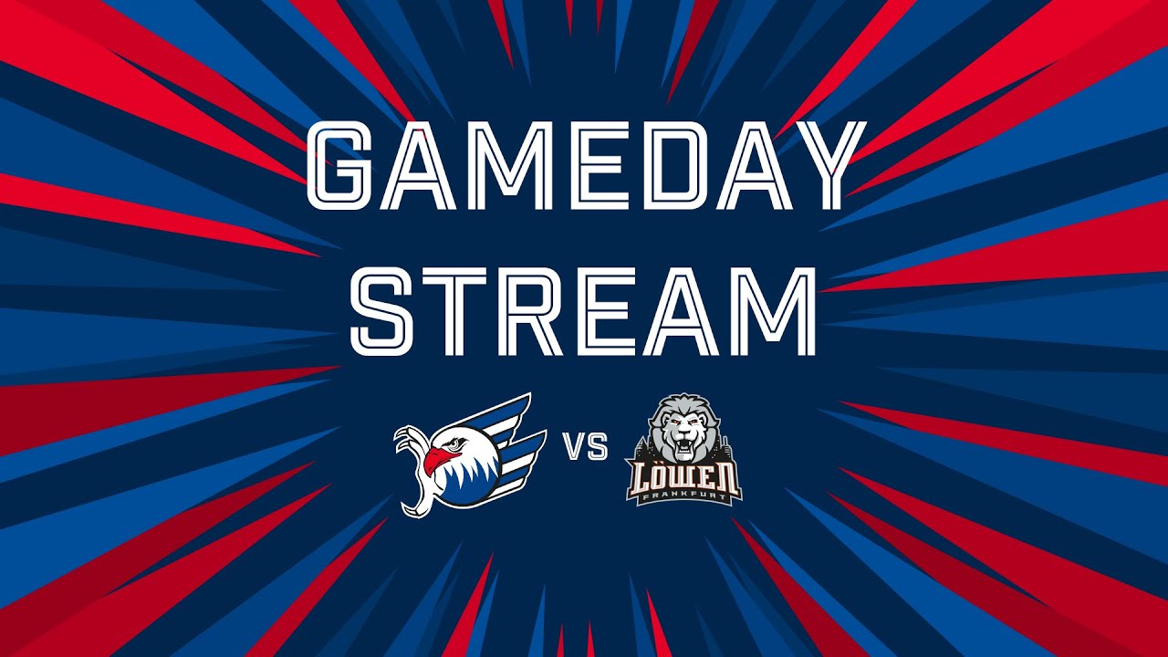 Gameday-Stream: Adler Mannheim VS. Löwen Frankfurt