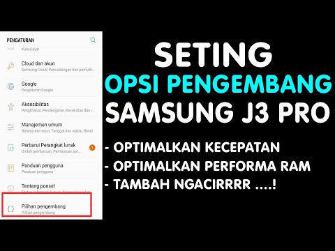 Cara Aktifkan Opsi Pengembang Samsung J3 PRO  (Hp Ngebut Gaess)